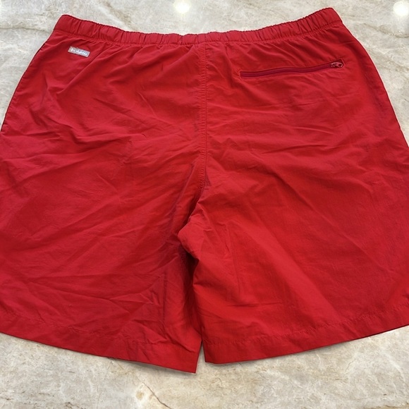 Columbia | Mesh Lined Swim Trunks‎ | Red | Men’s Large - Picture 6 of 13